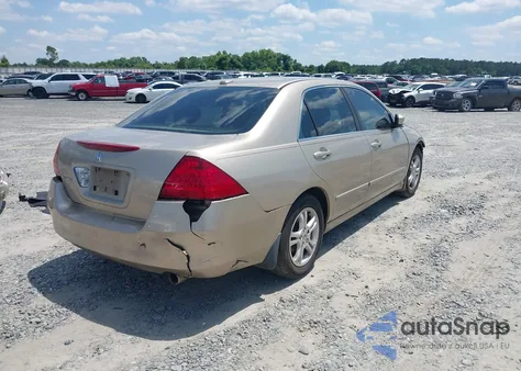 2006 Honda Accord 2.4 Ex from USA, damaged, VIN 1HGCM56886A039547